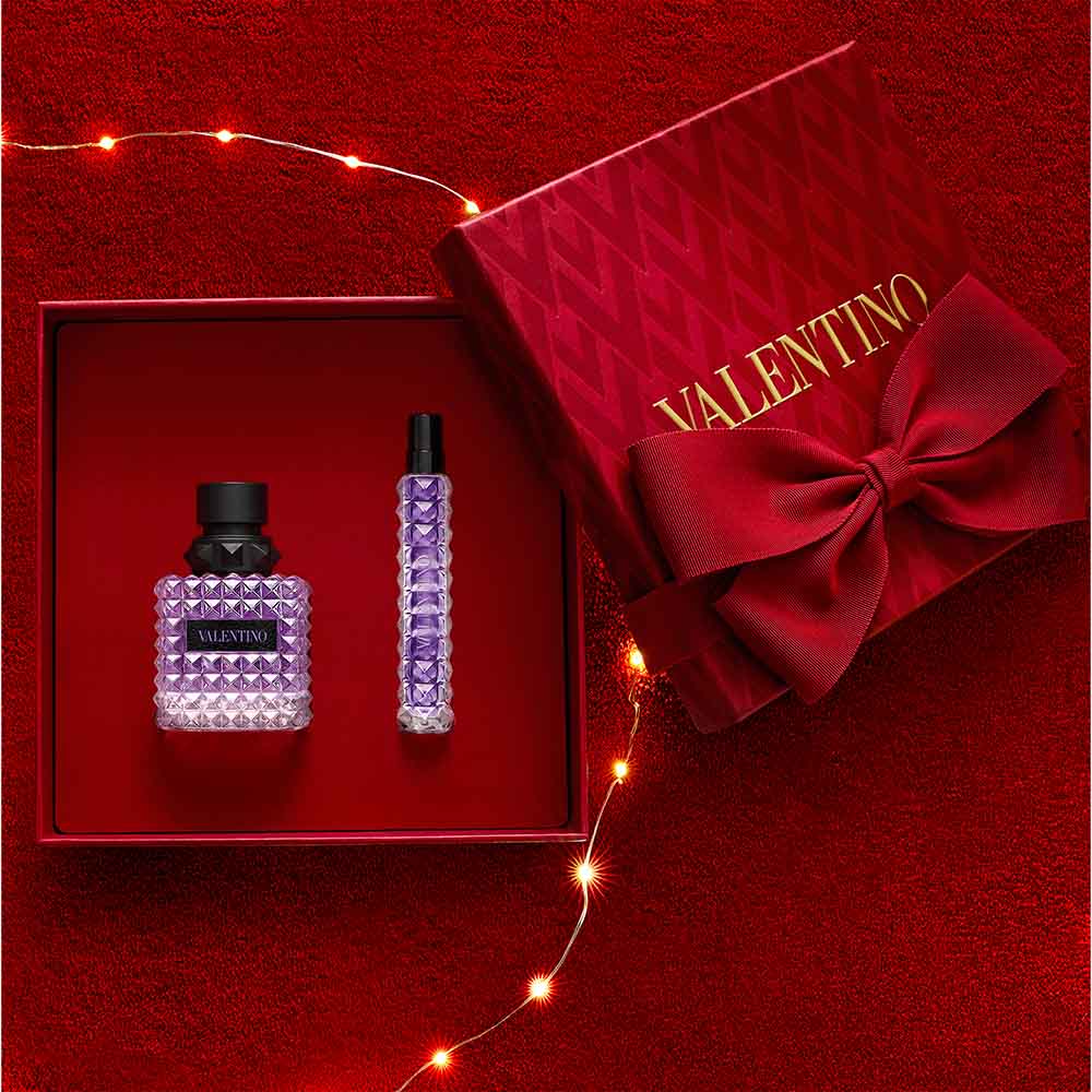 SET BORN IN ROMA DONNA EAU DE PARFUM PURPLE MELANCHOLIA